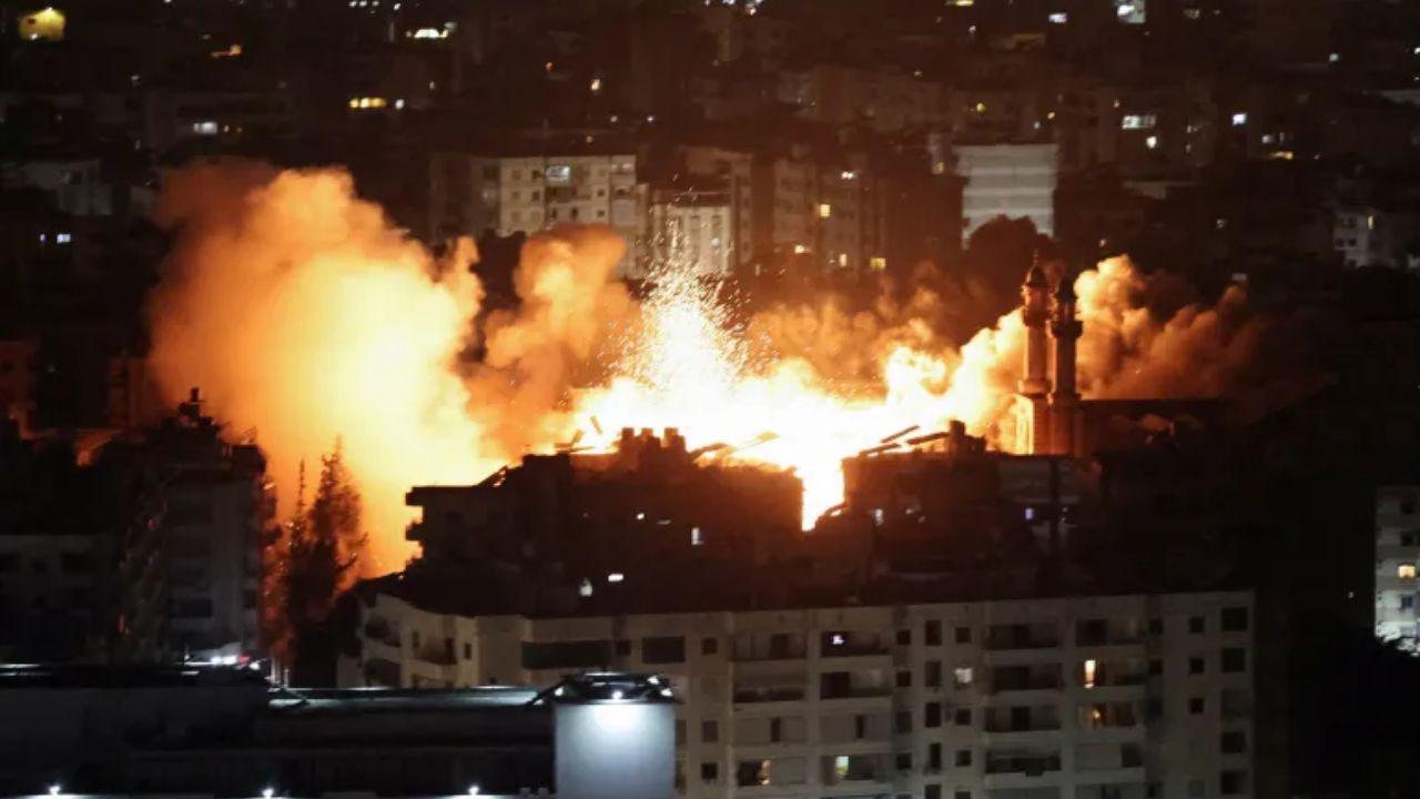 Israel strikes Hezbollah drone sites in Beirut on Eid eve
