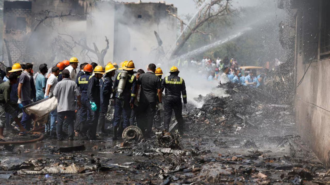 Air India Flight Crashes After Takeoff from Ahmedabad