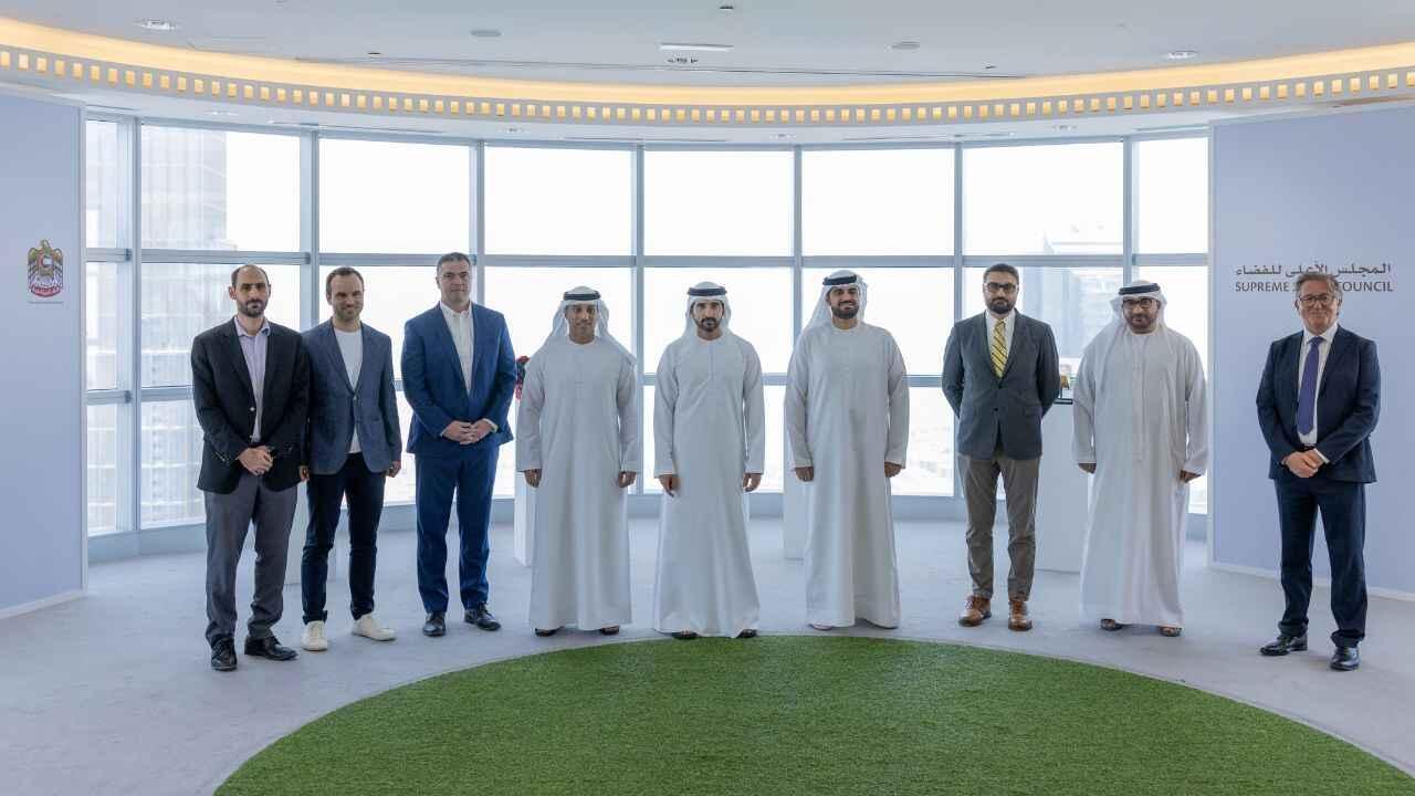 Sheikh Hamdan Meets UAE Space Startups to Boost Sector