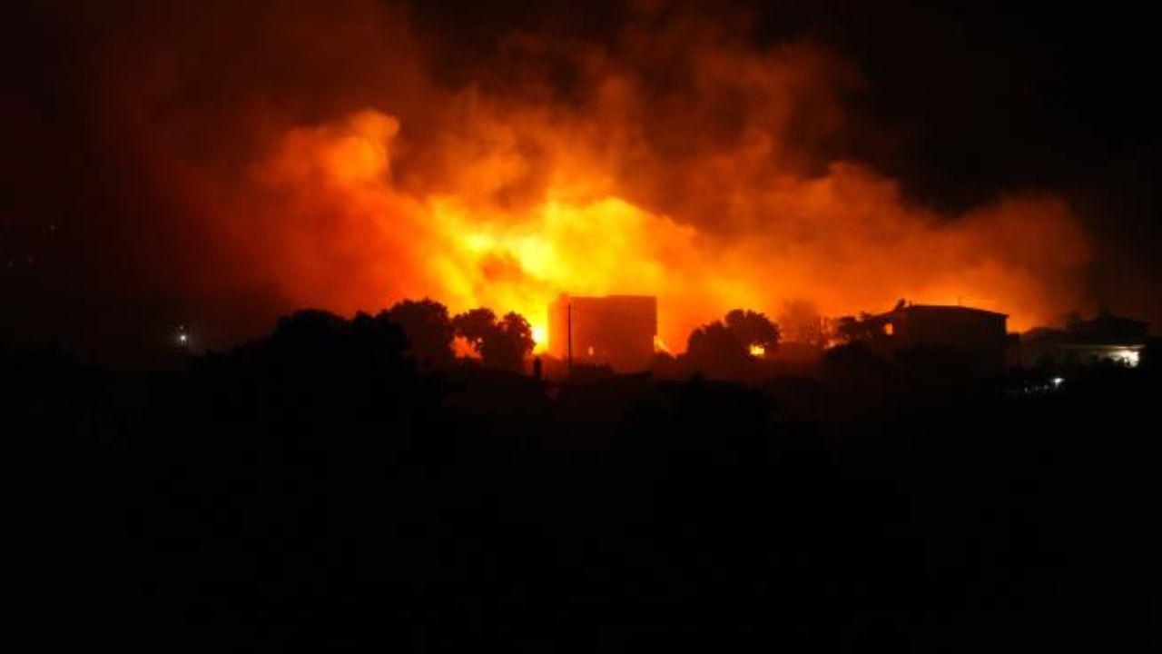 Massive Wildfires Hit Chios, Greece; 16 Villages Evacuated