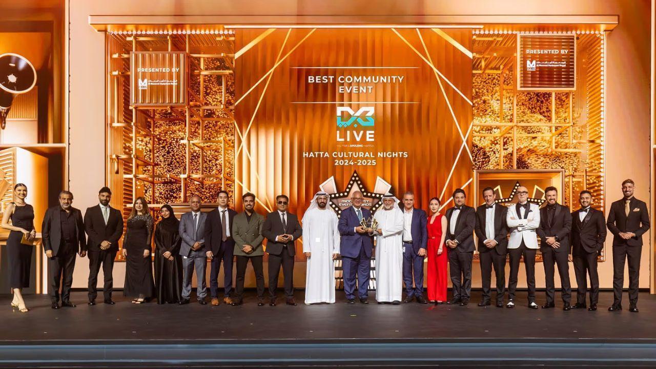 DXB LIVE Wins 3 Big Awards at Middle East Event Awards 2025