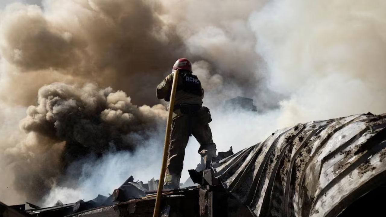 Russian attack kills two people in Ukrainian city Poltava