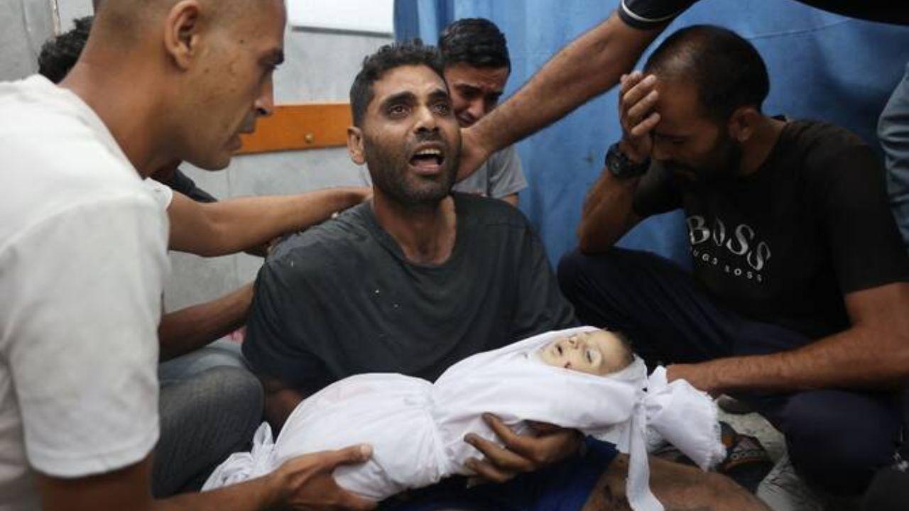 12 Palestinians Killed in Israeli Strike Says Gaza Civil Defense