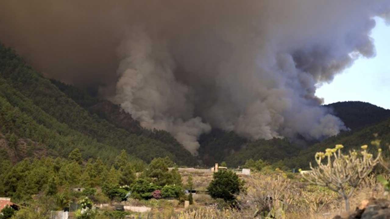 Massive Forest Fire Forces Thousands to Stay Indoors in Spain