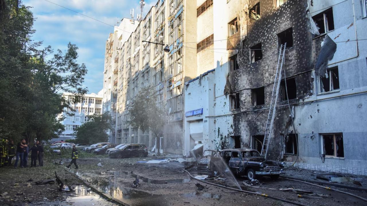 Russia Attacks Ukraine’s West with Missiles and Drones
