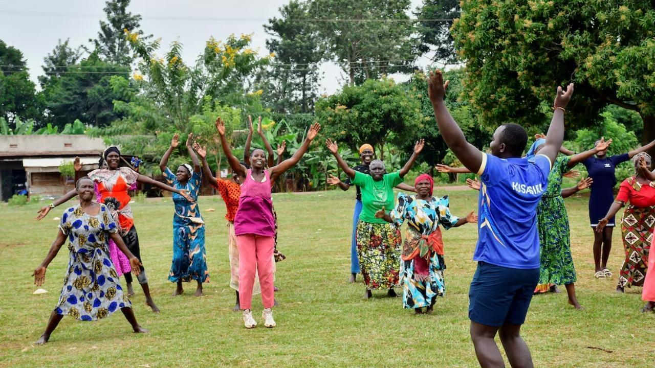 Fitness Classes Help Older Ugandan Women Fight Obesity