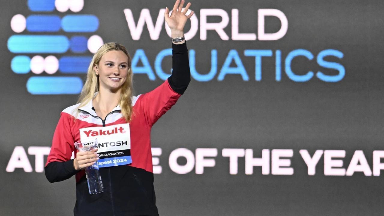 McIntosh Shines at Swimming Worlds in Singapore 2025