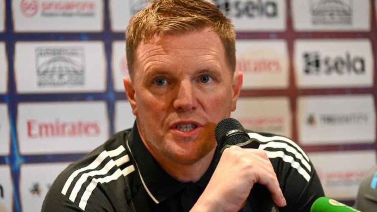 Newcastle Boss Eddie Howe Sure Star Striker Isak Will Stay Amid Transfer Rumours