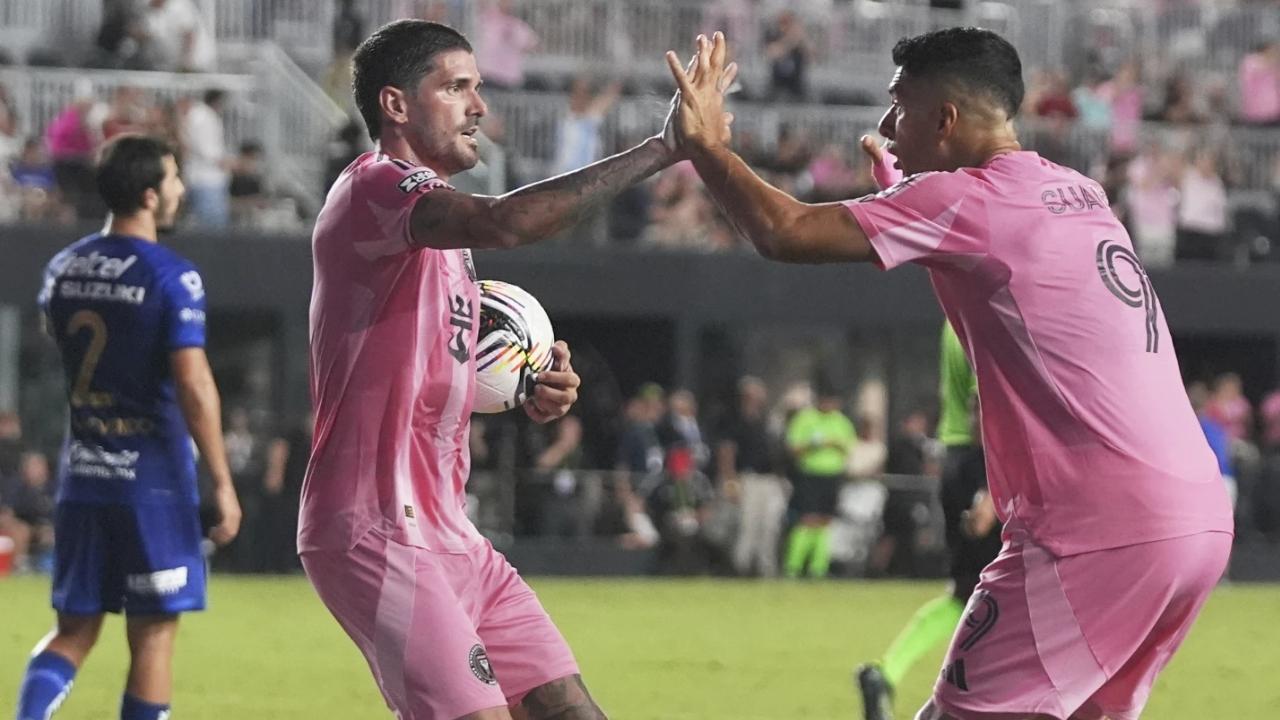 Suárez Helps Miami Beat Pumas to Reach Leagues Cup Knockouts