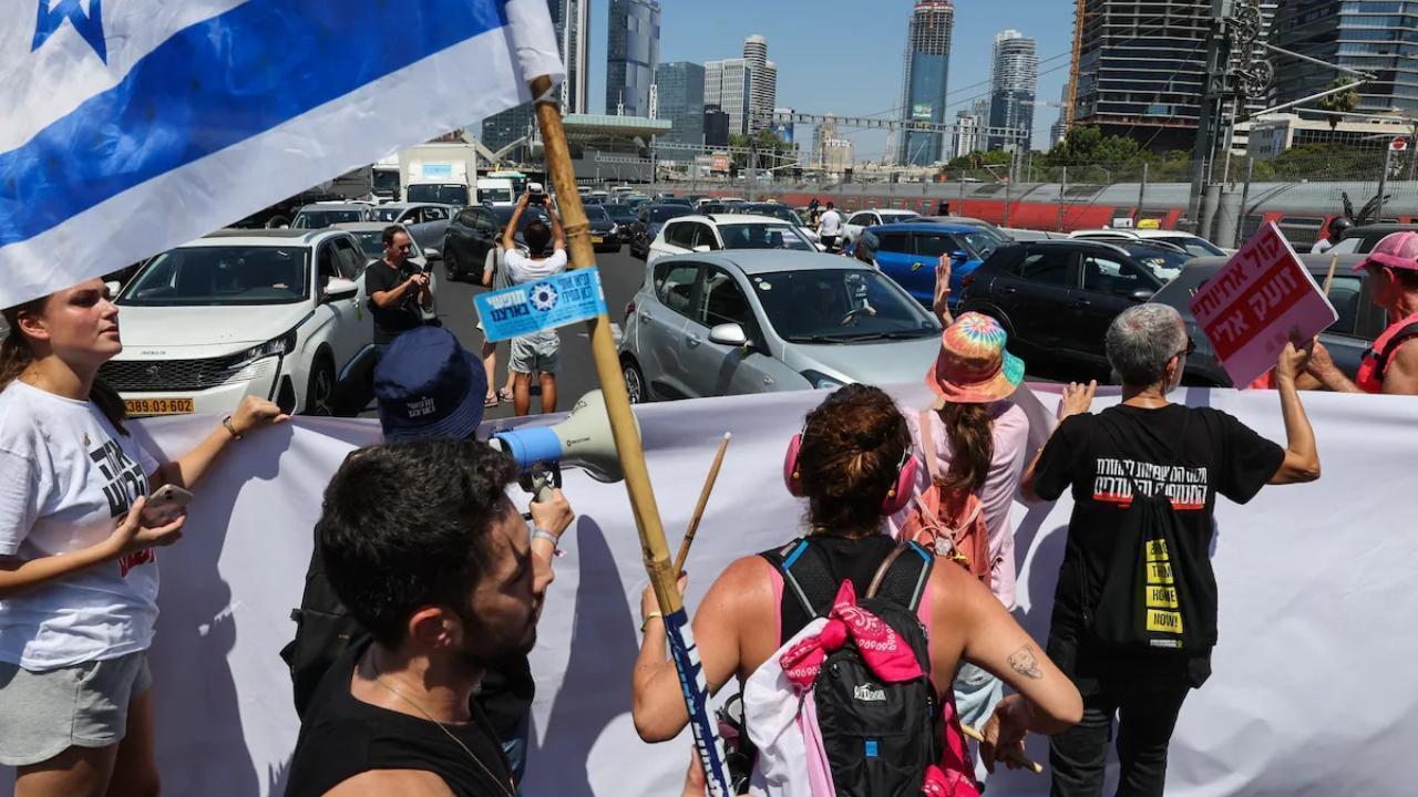 Israelis Protest Nationwide for Ceasefire and Hostage Release
