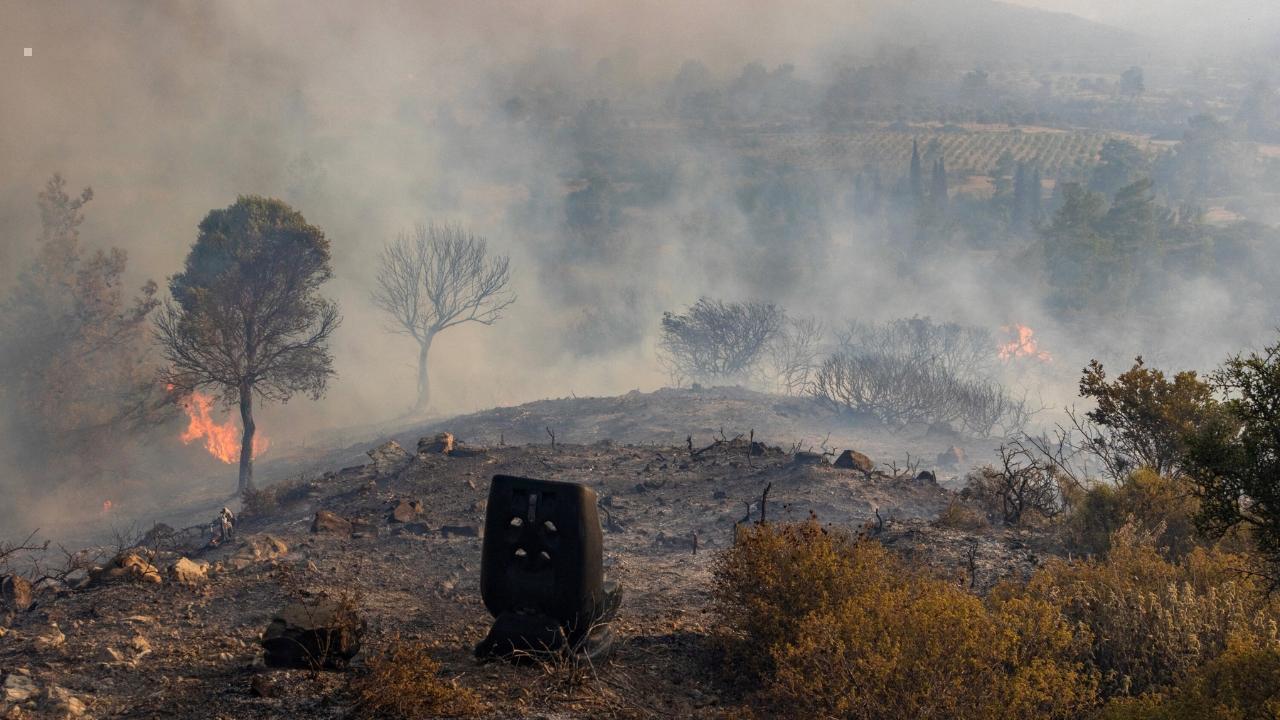 Climate Change Makes Wildfires in Greece, Turkey, and Cyprus Worse