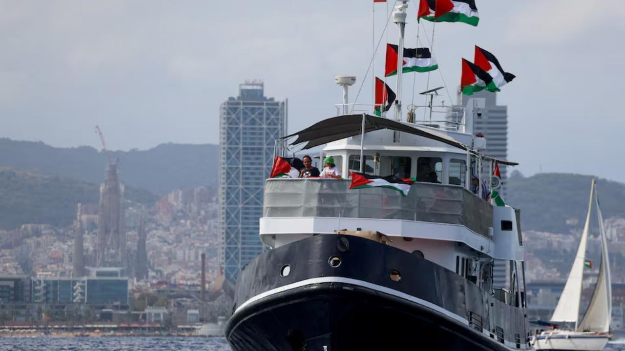 Aid Boats Set Sail Again from Barcelona to Gaza