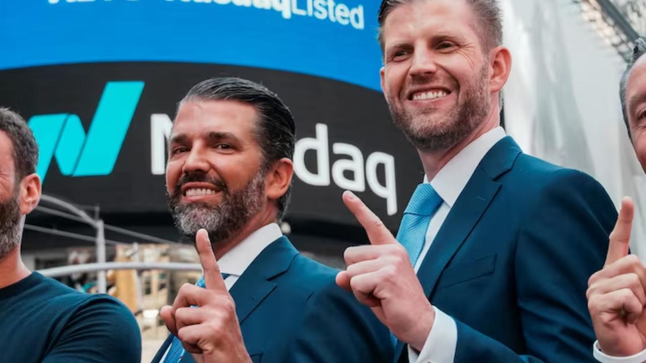 Trump Sons’ Bitcoin Miner Debut Values Their Stake at $1.5B