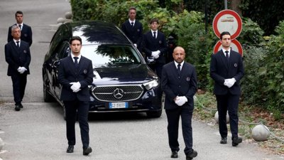 Giorgio Armani Honored in Private Funeral Ceremony