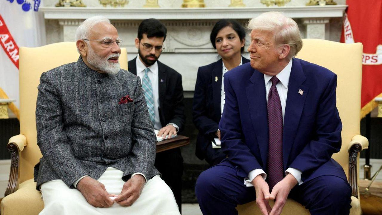 Trump Modi Signal Warmer Ties Amid Trade Tensions