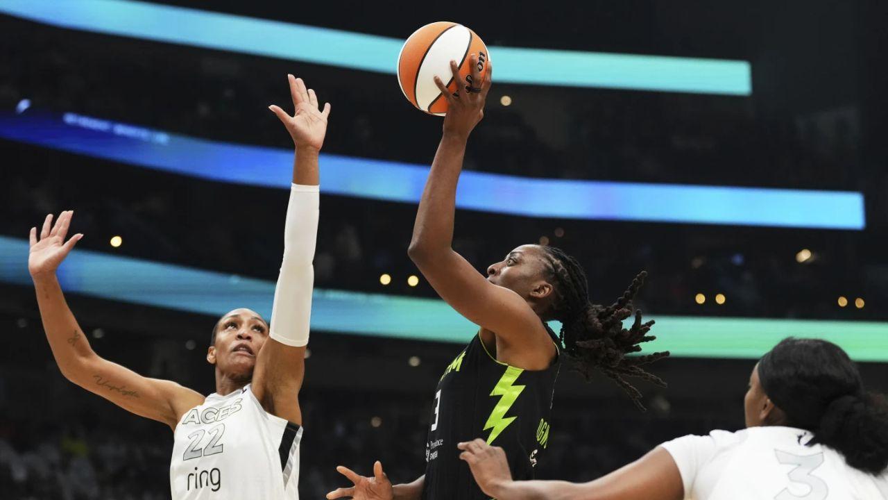 A’ja Wilson and Alanna Smith Share WNBA Defensive Player of the Year