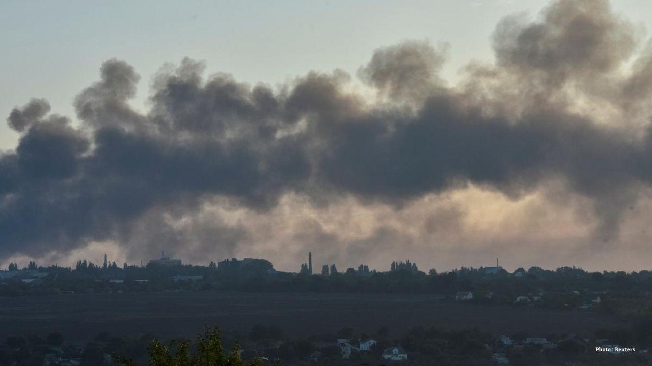 Drone attack in Crimea resort kills 2 injures 15 civilians Drone attack in Crimea resort kills 2 injures 15 civilians