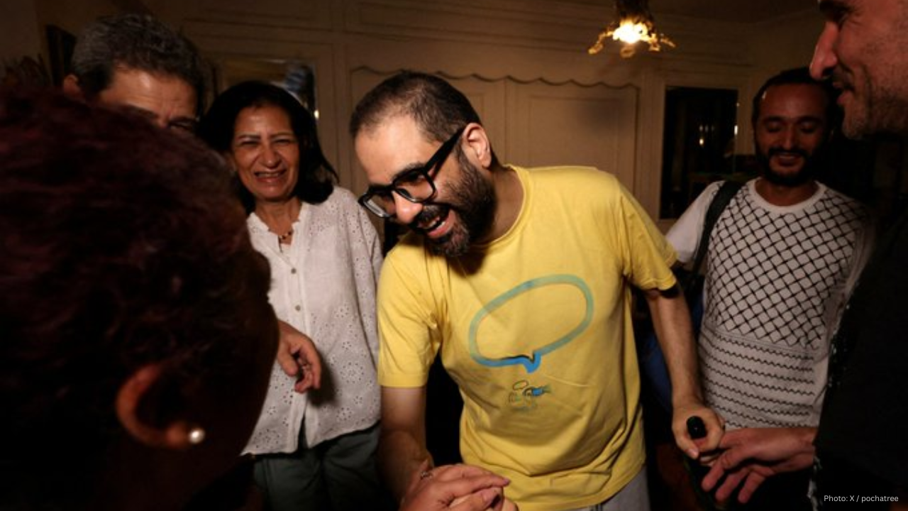 Alaa Abd El-Fattah Freed After Presidential Pardon in Egypt