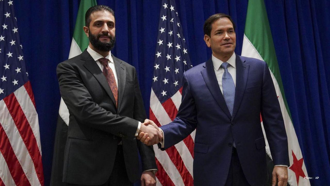 Syrian leader al-Sharaa meets US envoy seeks end to sanctions