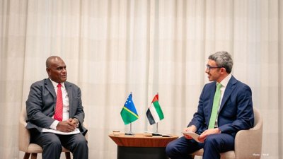 UAE Solomon Islands Leaders Strengthen Global Ties