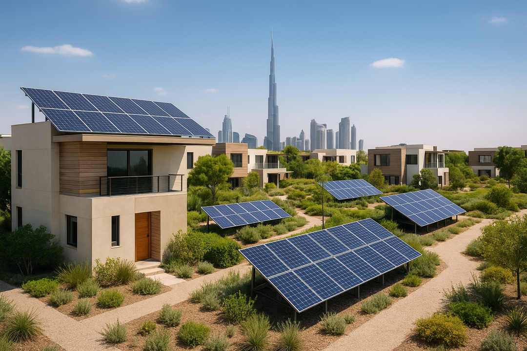 View of Eco-Friendly Homes UAE : Sustainable Living Solutions for a Greener Future