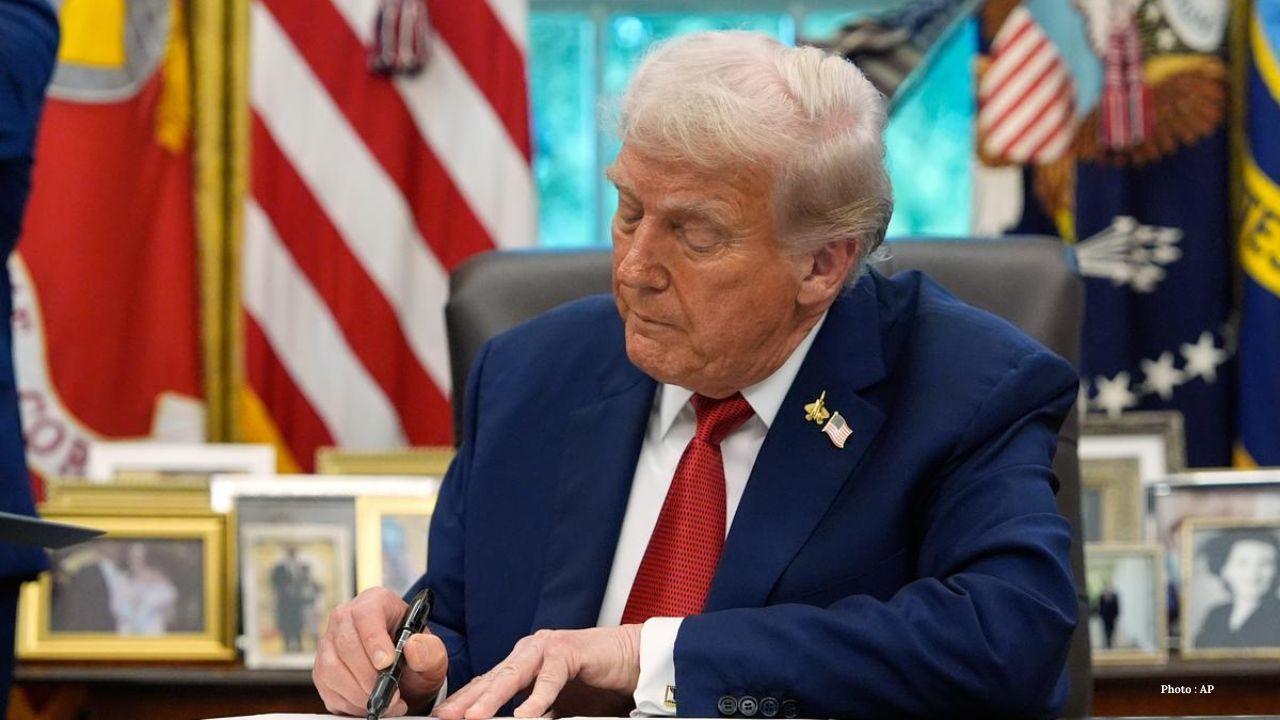 Trump slaps heavy tariffs on drugs trucks and furniture Trump slaps heavy tariffs on drugs trucks and furniture
