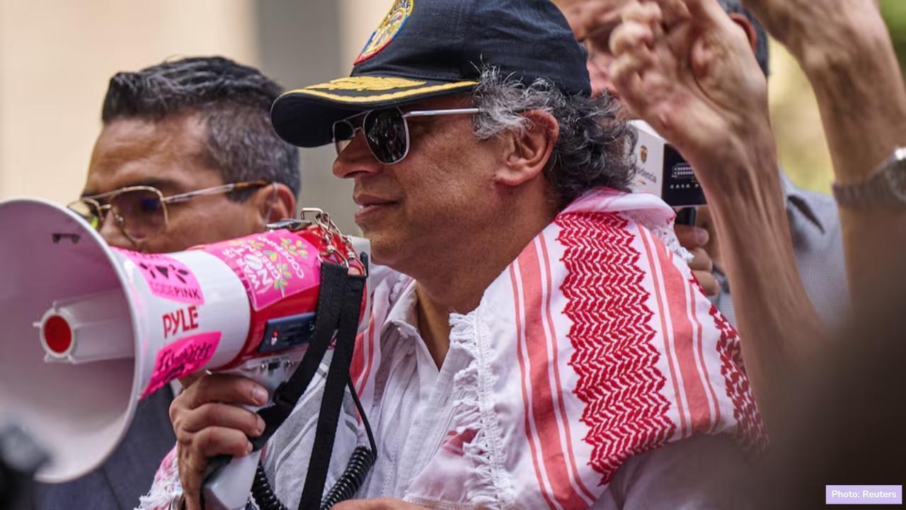 US Revokes Colombian President Petro’s Visa Over Pro-Palestinian Protest Remarks