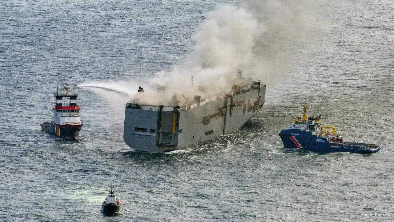 Dutch Ship Hit by Explosion Near Yemen, Crew Rescued