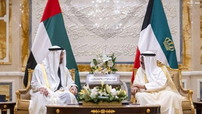 UAE President Sheikh Mohamed bin Zayed Visits Kuwait to Boost Ties