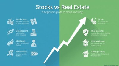 Stocks vs Real Estate: A Beginner’s Guide to Smart Investing
