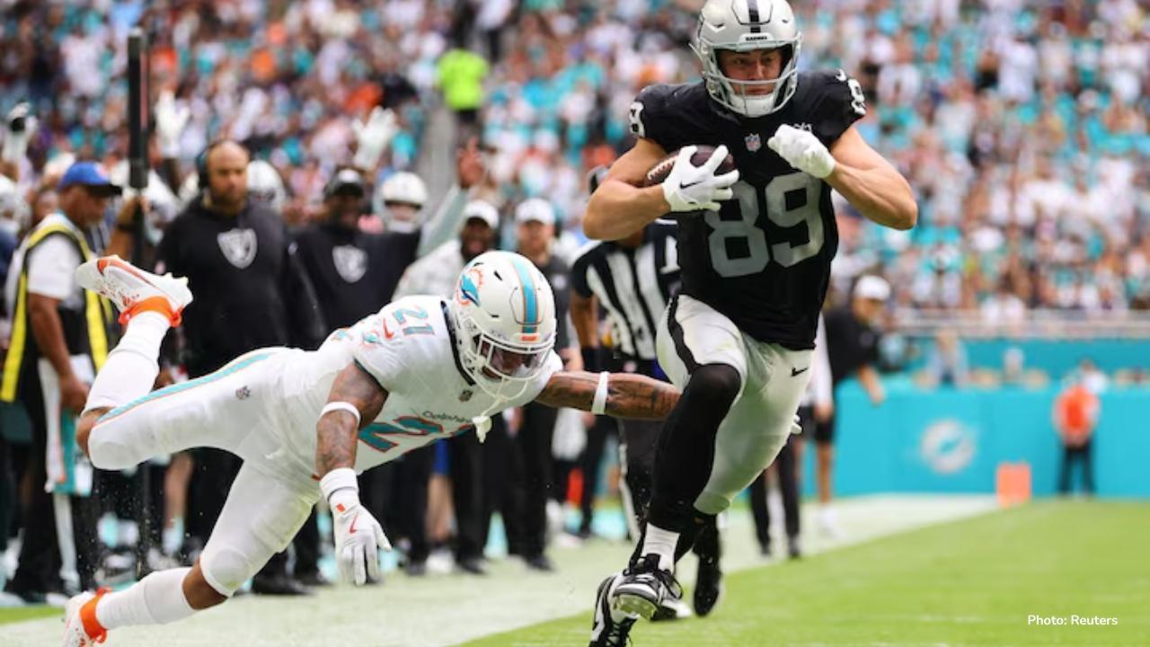 Raiders' Star Tight End Brock Bowers to Miss Second Consecutive Game Due to Knee Injury