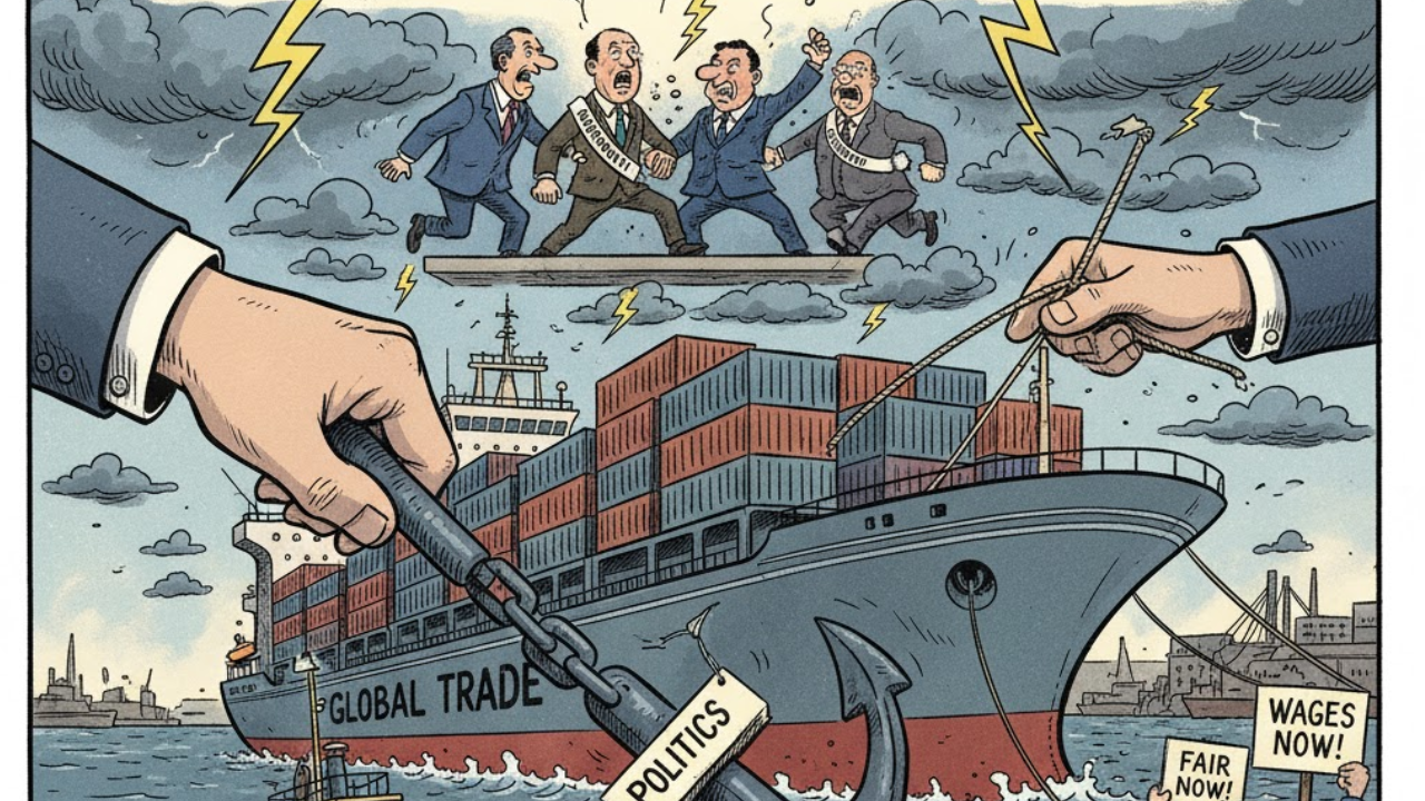 Port Labour Disruption: Politics, Pilots & Power Play Port Labour Disruption: Politics, Pilots & Power Play