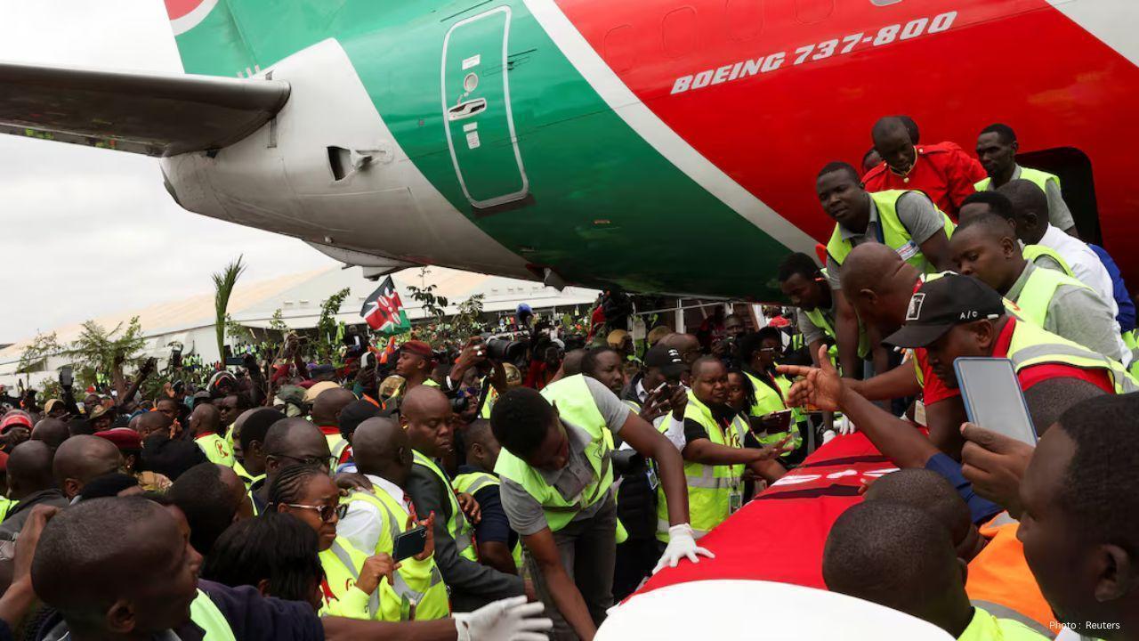 Thousands Gather to Bid Farewell as Raila Odinga’s Body Returns to Kenya