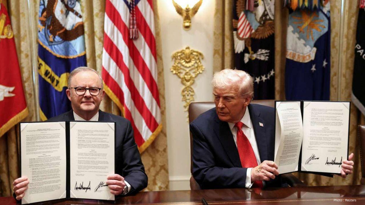 Trump and Australia’s Albanese Sign Major Minerals Deal to Counter China