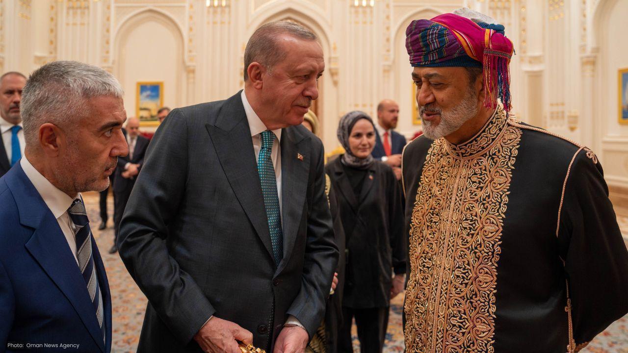Sultan Haitham Hosts Dinner for President Erdogan During Oman Visit Sultan Haitham Hosts Dinner for President Erdogan During Oman Visit