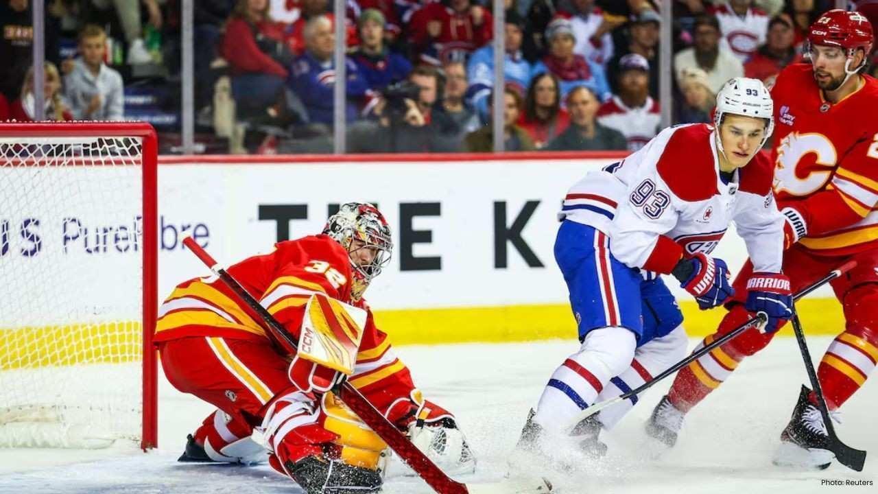 Montreal Canadiens Edge Calgary Flames 2-1 in Overtime Drama Montreal Canadiens Edge Calgary Flames 2-1 in Overtime Drama