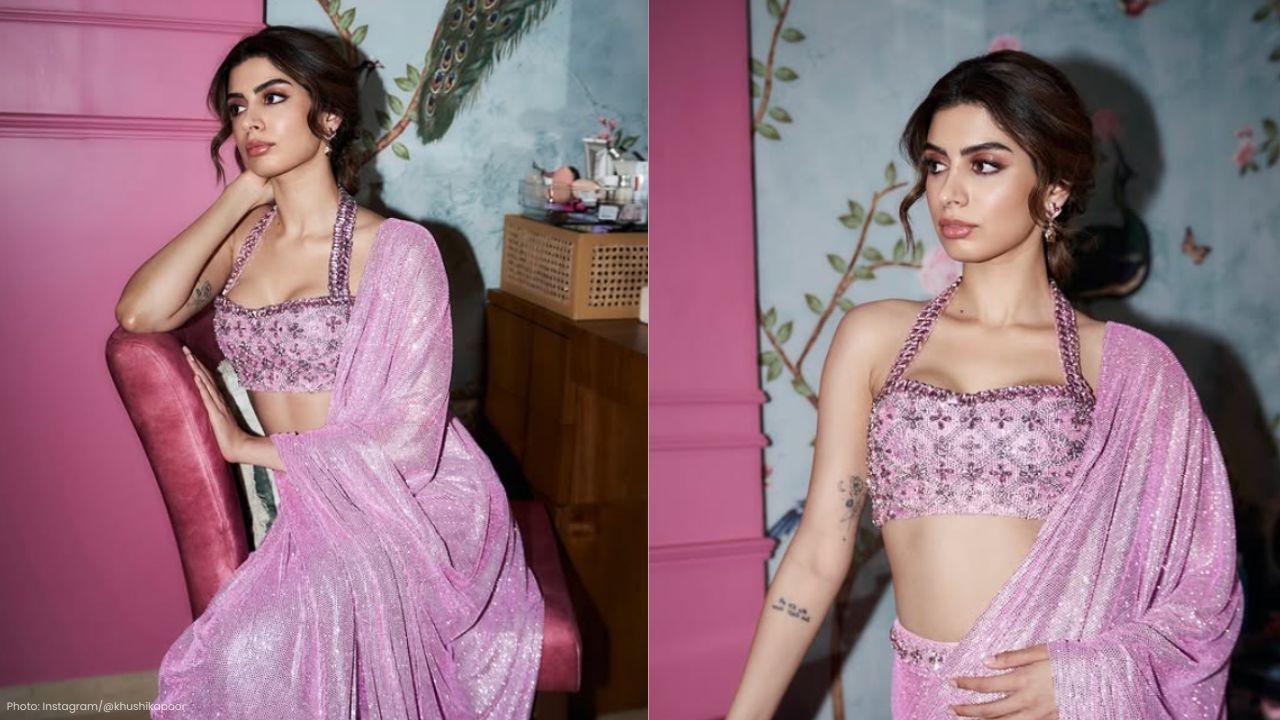 Khushi Kapoor begins Mom 2 production in Mumbai as set images circulate