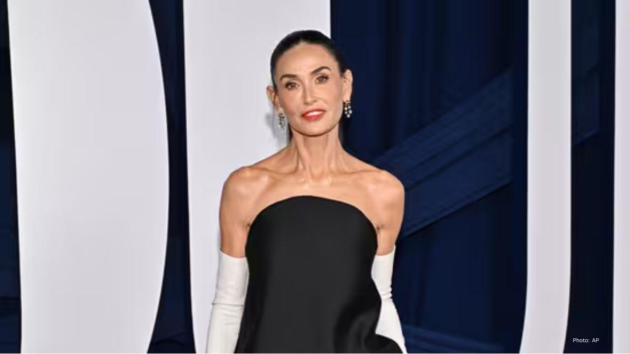 Demi Moore Named Glamour's Global Woman of the Year in New York