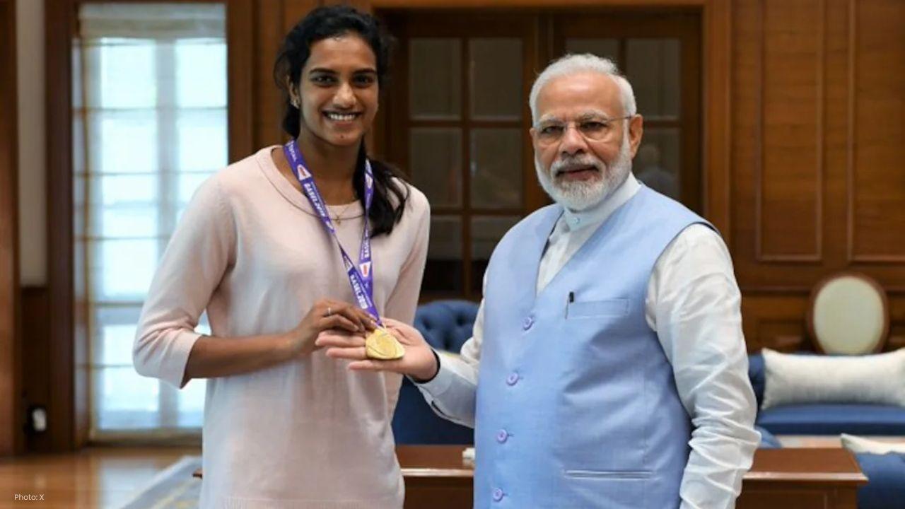PV Sindhu credits PM Modi’s encouragement for Indian athletes’ resilience