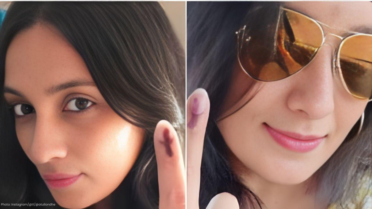 Controversy Erupts as Indian Woman's Voting Posts Go Viral
