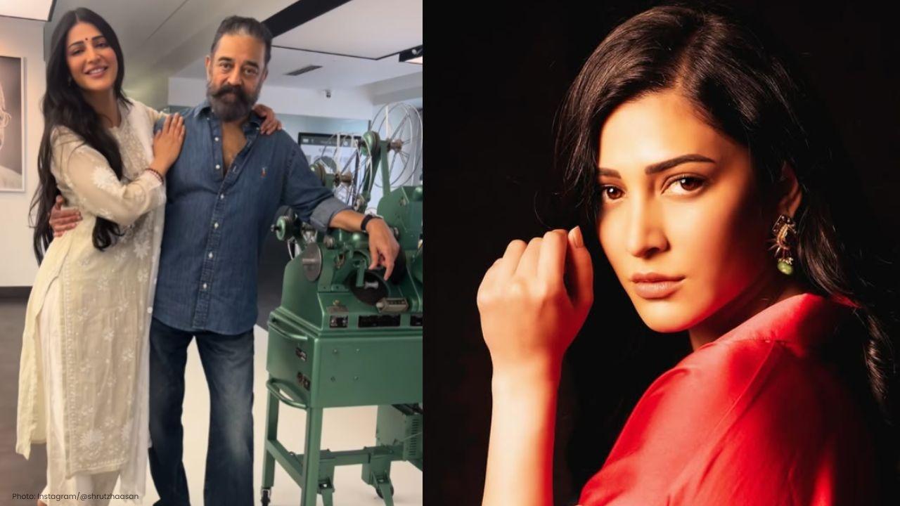 Shruti Haasan Honors Kamal Haasan on His 71st Birthday