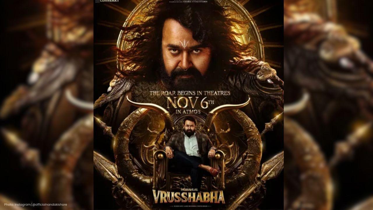 Mohanlal’s Vrusshabha Scheduled for Global Release on Christmas 2025
