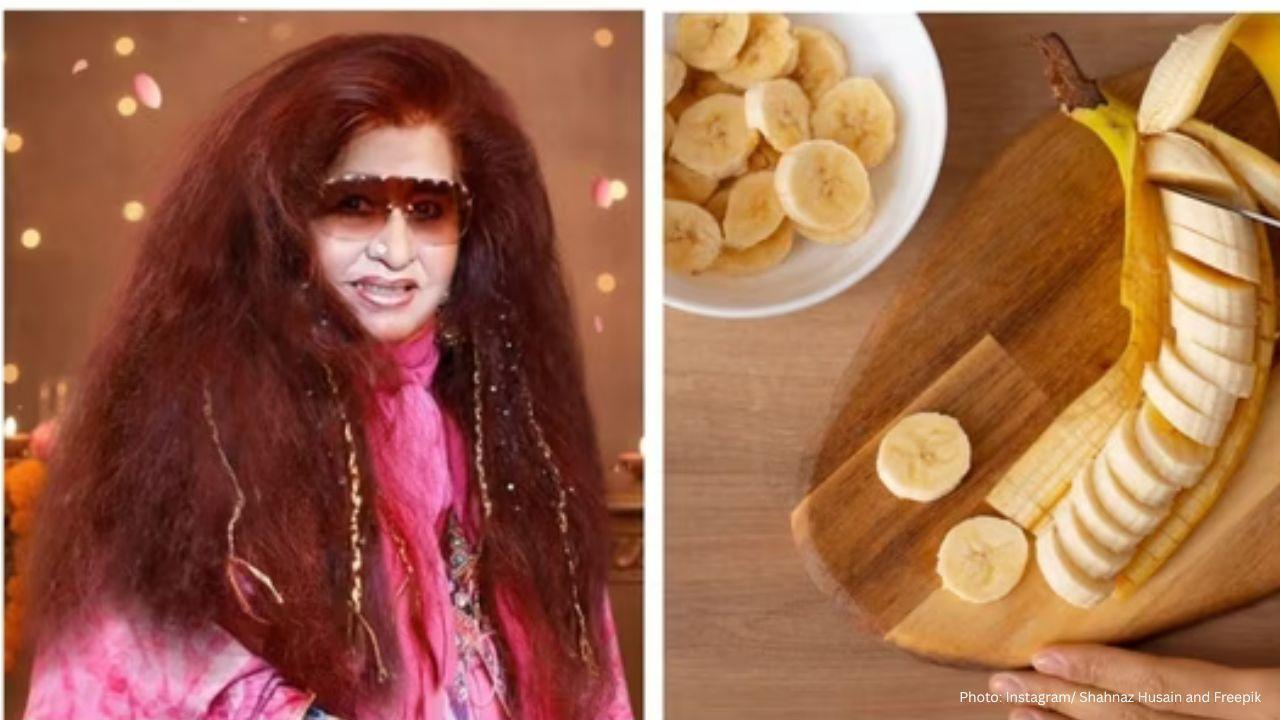 Shahnaz Husain Discusses Accessible Banana Peel Techniques for Radiant Skin