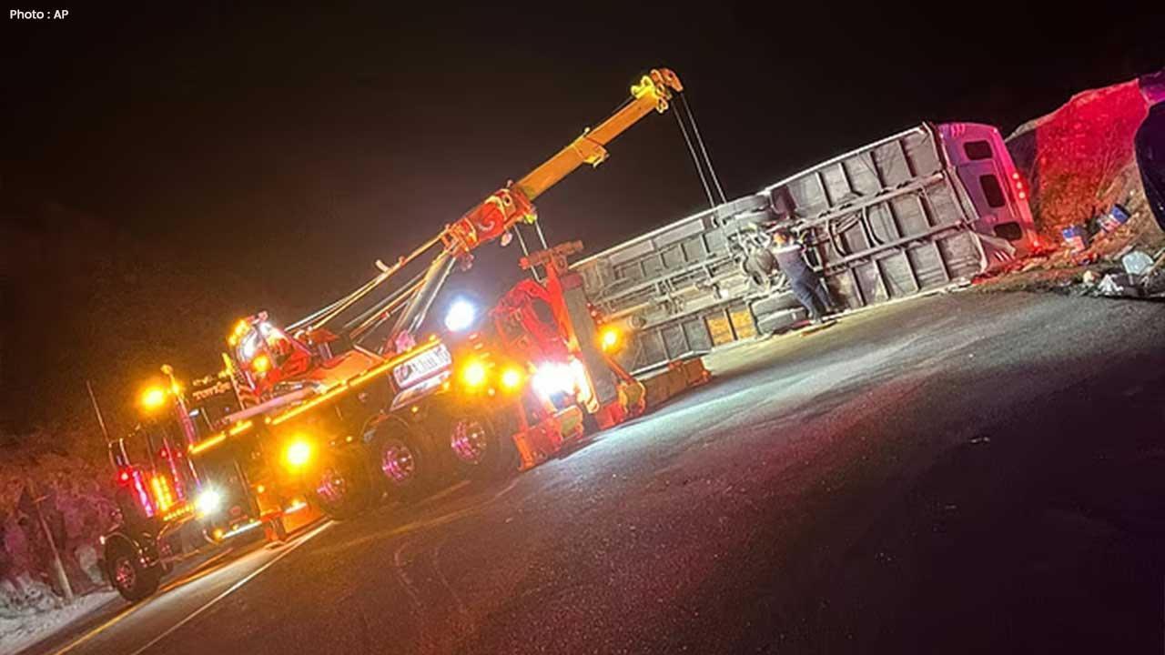 Bus Accident Near Running Springs Sends 20 to Hospital