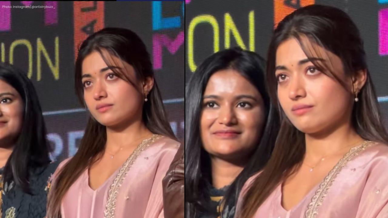 Rashmika Mandanna Moves Fans at ‘The Girlfriend’ Success Celebration