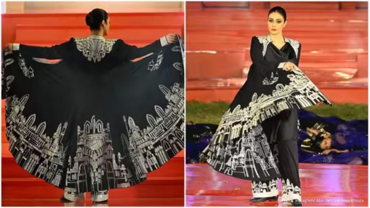 Tabu Dazzles as the Main Attraction at Abu Jani Sandeep Khosla’s Fashion Event in Mumbai