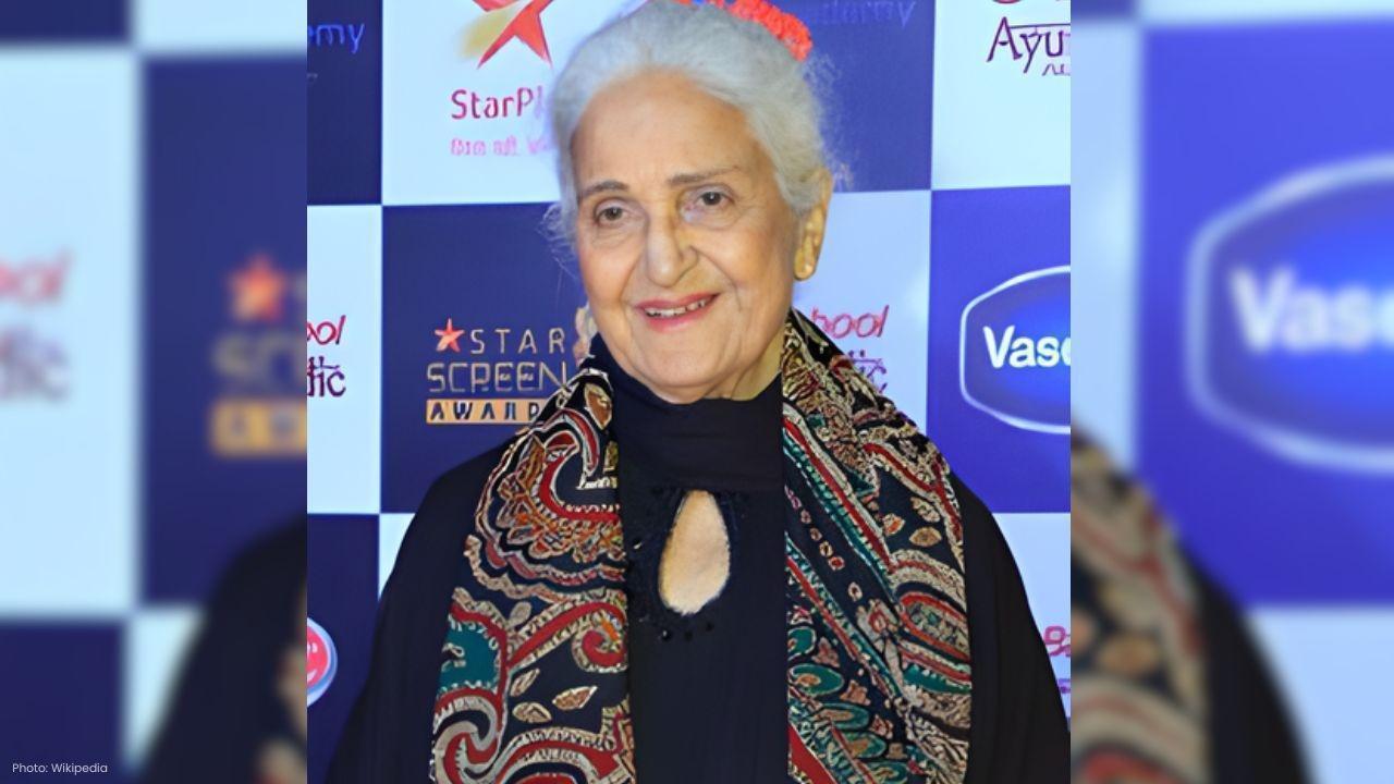 Renowned Bollywood Actress Kamini Kaushal Passes Away at 98