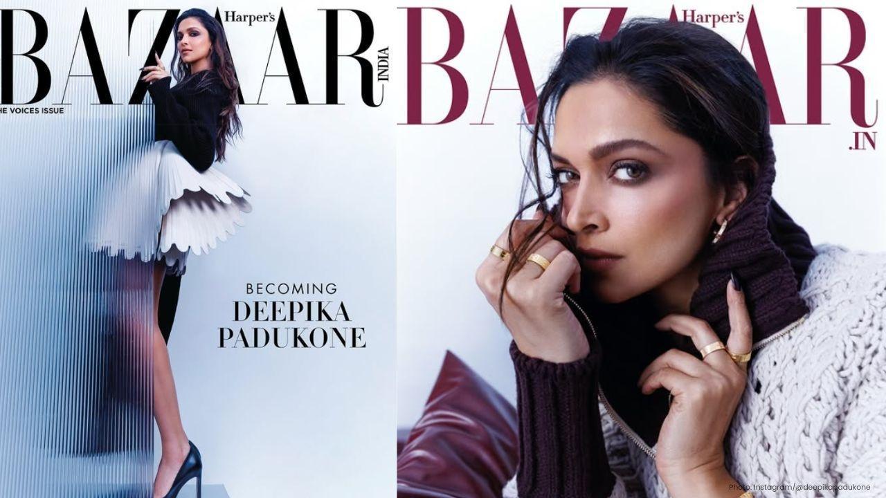 Deepika Padukone Shines in Bold Louis Vuitton Piece for Harper’s Bazaar
