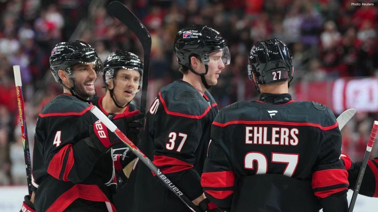 Hurricanes Clinch Thrilling 4-3 Victory Over Canucks with Aho's Overtime Goal