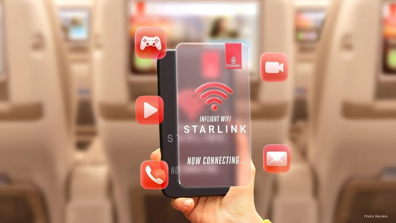 Emirates Launches Complimentary Starlink Wi-Fi Fleetwide by 2027